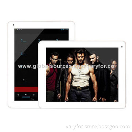 9.7-inch Android Tablet PC, 3G Phone Call, MTK8389 Quad Core, IPS Screen 1,024x768P with GPS/Wi-Fi